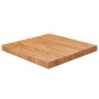 Square light brown oak wood table top 50x50x4 cm by vidaXL, Table tops - Ref: Foro24-343059, Price: 58,04 €, Discount: %