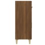 Aparador madera contrachapada marrón roble 69,5x34x89 cm de vidaXL, Aparadores - Ref: Foro24-817359, Precio: 83,11 €, Descuen...