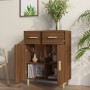 Sideboard aus braunem Eichensperrholz, 69,5 x 34 x 89 cm von vidaXL, Sideboards - Ref: Foro24-817359, Preis: 83,11 €, Rabatt: %