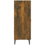 Aparador de madera de ingeniería roble ahumado 69,5x34x90 cm de vidaXL, Aparadores - Ref: Foro24-817354, Precio: 80,80 €, Des...