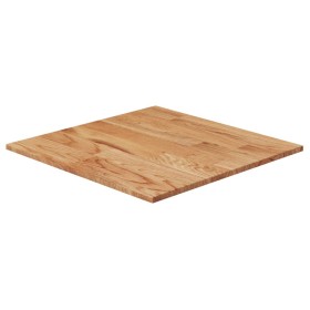 Square light brown oak wood table top 50x50x1.5 cm by vidaXL, Table tops - Ref: Foro24-343001, Price: 35,53 €, Discount: %