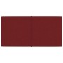 Paneles de pared 12 uds tela rojo tinto 60x30 cm 2,16 m² de vidaXL, Recubrimiento de paredes - Ref: Foro24-344076, Precio: 52...