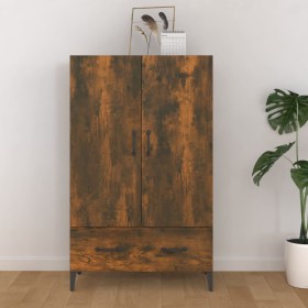 Smoked oak plywood sideboard 70x31x115 cm by vidaXL, Sideboards - Ref: Foro24-817474, Price: 94,67 €, Discount: %