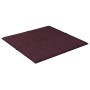 Paneles de pared 12 uds tela morado 30x30 cm 1,08 m² de vidaXL, Recubrimiento de paredes - Ref: Foro24-344036, Precio: 32,79 ...