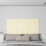 Wall panels 12 units synthetic cream leather 60x30 cm 2.16 m² by vidaXL, Wall covering - Ref: Foro24-343989, Price: 56,24 €, ...