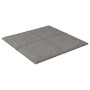 Paneles de pared 12 uds tela gris claro 30x30 cm 1,08 m² de vidaXL, Recubrimiento de paredes - Ref: Foro24-344031, Precio: 32...