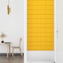 Wall panels 12 pcs yellow velvet 90x15 cm 1.62 m² by vidaXL, Wall covering - Ref: Foro24-344111, Price: 36,58 €, Discount: %