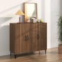 Anrichte aus braunem Eichenparkett 90x34x80 cm von vidaXL, Sideboards - Ref: Foro24-817464, Preis: 97,48 €, Rabatt: %