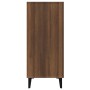 Aparador de madera de ingeniería marrón roble 90x34x80 cm de vidaXL, Aparadores - Ref: Foro24-817464, Precio: 97,48 €, Descue...