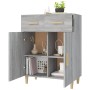 Sideboard aus grauem Sonoma-Sperrholz, 69,5 x 34 x 89 cm von vidaXL, Sideboards - Ref: Foro24-817358, Preis: 76,97 €, Rabatt: %