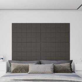 Wall panels 12 pcs dark gray fabric 90x30 cm 3.24 m² by vidaXL, Wall covering - Ref: Foro24-344116, Price: 67,99 €, Discount: %