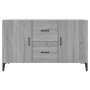 Aparador de madera de ingeniería gris Sonoma 100x36x60 cm de vidaXL, Aparadores - Ref: Foro24-817469, Precio: 95,95 €, Descue...