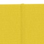 Wall panels 12 pcs light yellow fabric 60x30 cm 2.16 m² by vidaXL, Wall covering - Ref: Foro24-344081, Price: 41,99 €, Discou...