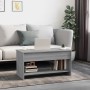 Sonoma gray plywood coffee table 102x50x52.5 cm by vidaXL, Coffee table - Ref: Foro24-819291, Price: 72,70 €, Discount: %