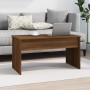 Oak brown plywood coffee table 102x50.5x52.5 cm by vidaXL, Coffee table - Ref: Foro24-819286, Price: 66,99 €, Discount: %