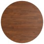 Round oak wood table top in dark brown Ø50x1.5cm by vidaXL, Table tops - Ref: Foro24-342967, Price: 33,09 €, Discount: %