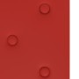 Wall panels 12 pcs red-red synthetic leather 90x30 cm 3.24m² by vidaXL, Wall covering - Ref: Foro24-344007, Price: 70,43 €, D...