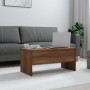 Brown oak plywood coffee table 102x50.5x46.5 cm by vidaXL, Coffee table - Ref: Foro24-819301, Price: 72,70 €, Discount: %