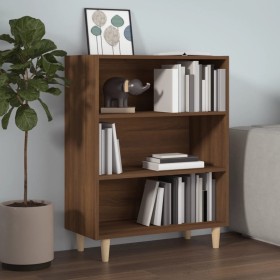 Brown oak plywood sideboard 69.5x32.5x90cm by vidaXL, Sideboards - Ref: Foro24-817377, Price: 43,26 €, Discount: %