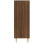 Aparador madera contrachapada color roble marrón 69,5x32,5x90cm de vidaXL, Aparadores - Ref: Foro24-817377, Precio: 43,18 €, ...