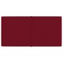 Wandpaneele 12 Stück roter Samt rot 60x30 cm 2.16 m² (2.16 sqm) von vidaXL, Wandverkleidung - Ref: Foro24-344088, Preis: 53,9...