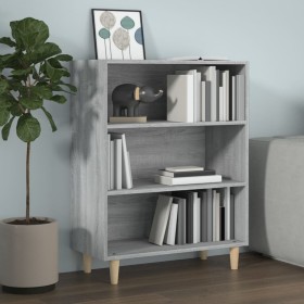 Aparador de madera contrachapada gris Sonoma 69,5x32,5x90 cm de vidaXL, Aparadores - Ref: Foro24-817376, Precio: 48,99 €, Des...