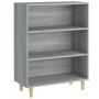 Sonoma grau Sperrholz Anrichte 69,5x32,5x90 cm von vidaXL, Sideboards - Ref: Foro24-817376, Preis: 48,99 €, Rabatt: %