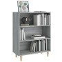 Gray Sonoma plywood sideboard 69.5x32.5x90 cm by vidaXL, Sideboards - Ref: Foro24-817376, Price: 49,14 €, Discount: %