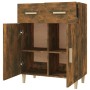 Aparador madera contrachapada roble ahumado 69,5x34x89 cm de vidaXL, Aparadores - Ref: Foro24-817357, Precio: 74,64 €, Descue...