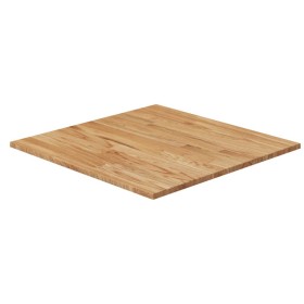 Square light brown oak wood table top 80x80x1.5 cm by vidaXL, Table tops - Ref: Foro24-343004, Price: 78,59 €, Discount: %