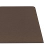 Wall panels 12 pcs brown fabric 30x15 cm 0.54 m² by vidaXL, Wall covering - Ref: Foro24-344012, Price: 24,27 €, Discount: %