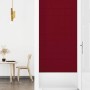 Wall panels 12 pcs red velvet 90x30 cm 3.24 m² by vidaXL, Wall covering - Ref: Foro24-344130, Price: 51,98 €, Discount: %