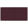 Wall panels 12 pcs purple fabric 60x30 cm 2.16 m² by vidaXL, Wall covering - Ref: Foro24-344078, Price: 52,34 €, Discount: %