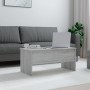 Mesa de centro madera contrachapada gris Sonoma 102x50,5x46,5cm de vidaXL, Mesas de centro - Ref: Foro24-819300, Precio: 78,9...