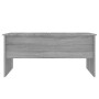 Mesa de centro madera contrachapada gris Sonoma 102x50,5x46,5cm de vidaXL, Mesas de centro - Ref: Foro24-819300, Precio: 78,9...