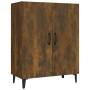 Smoked oak plywood sideboard 70x34x90 cm by vidaXL, Sideboards - Ref: Foro24-817330, Price: 77,27 €, Discount: %