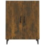 Smoked oak plywood sideboard 70x34x90 cm by vidaXL, Sideboards - Ref: Foro24-817330, Price: 77,27 €, Discount: %