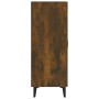 Smoked oak plywood sideboard 70x34x90 cm by vidaXL, Sideboards - Ref: Foro24-817330, Price: 77,27 €, Discount: %