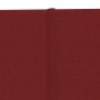 Wall panels 12 pcs red fabric 90x30 cm 3.24 m² by vidaXL, Wall covering - Ref: Foro24-344118, Price: 68,04 €, Discount: %