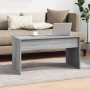 Sonoma gray plywood coffee table 102x50.5x52.5cm by vidaXL, Coffee table - Ref: Foro24-819285, Price: 68,20 €, Discount: %