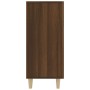 Aparador de madera de ingeniería marrón roble 90x34x80 cm de vidaXL, Aparadores - Ref: Foro24-817461, Precio: 81,71 €, Descue...