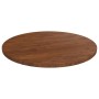 Tablero de mesa redonda madera de roble marrón oscuro Ø40x1,5cm de vidaXL, Tableros para mesas - Ref: Foro24-342966, Precio: ...