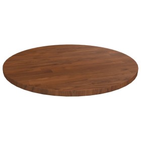 Round dark brown oak wood table top Ø40x1.5cm by vidaXL, Table tops - Ref: Foro24-342966, Price: 29,14 €, Discount: %