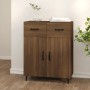 Engineered wood brown oak sideboard 69.5x34x90 cm by vidaXL, Sideboards - Ref: Foro24-817362, Price: 78,15 €, Discount: %