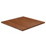 Tablero de mesa cuadrada madera roble marrón oscuro 80x80x2,5cm de vidaXL, Tableros para mesas - Ref: Foro24-343046, Precio: ...