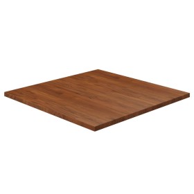 Square dark brown oak wood table top 80x80x2.5cm by vidaXL, Table tops - Ref: Foro24-343046, Price: 114,89 €, Discount: %