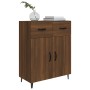 Engineered wood brown oak sideboard 69.5x34x90 cm by vidaXL, Sideboards - Ref: Foro24-817362, Price: 78,15 €, Discount: %