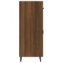 Engineered wood brown oak sideboard 69.5x34x90 cm by vidaXL, Sideboards - Ref: Foro24-817362, Price: 78,15 €, Discount: %