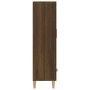 Aparador alto de madera contrachapada marrón roble 70x31x115 cm de vidaXL, Aparadores - Ref: Foro24-817473, Precio: 80,68 €, ...