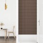 Wall panels 12 units taupe gray fabric 90x15 cm 1.62 m² by vidaXL, Wall covering - Ref: Foro24-344100, Price: 45,96 €, Discou...